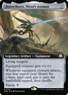 Bitterthorn, Nissa's Animus March of the Machine- Commander decks Bordless